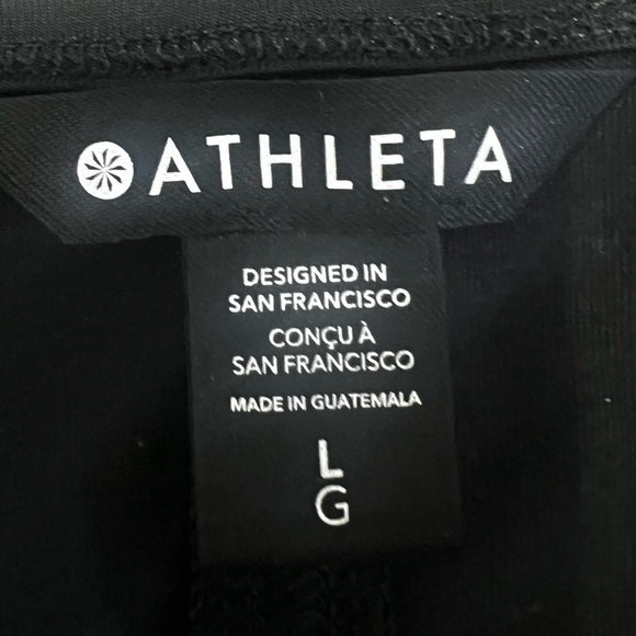 Athleta Black Mini Dress - Picture 5 of 5